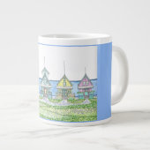 Beach Shack Life 1; Jumbo Mok (Voorkant rechts)