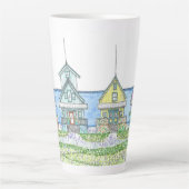 Beach Shack Life 1; Latte Mok; Groot Mok (Voorkant)