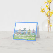 Beach Shack Notecards Kaart (Gele Bloem)