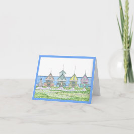 Beach Shack Notecards Kaart