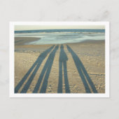 Beach Shadows Briefkaart (Voorkant)