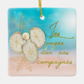Beach Shell Angel Ornament (Voorkant)