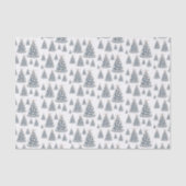 Beach Shell Christmas Tree Pattern Tissuepapier (Voorkant)