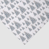 Beach Shell Christmas Tree Pattern Tissuepapier (Detail)