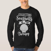 Beach Shelling Seashell Collector Shell Collecting T-shirt (Voorkant)