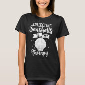 Beach Shelling Seashell Collector Shell Collecting T-shirt (Voorkant)
