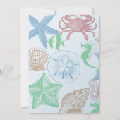 Beach Shells Kaart (Achterkant)