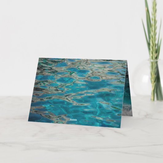 Beach Shells Kerstmis Fotokaarten Feestdagen Kaart (Achterkant)