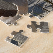 Beach Shells on a Fence by the Ocean Puzzle Legpuzzel (Zijkant)