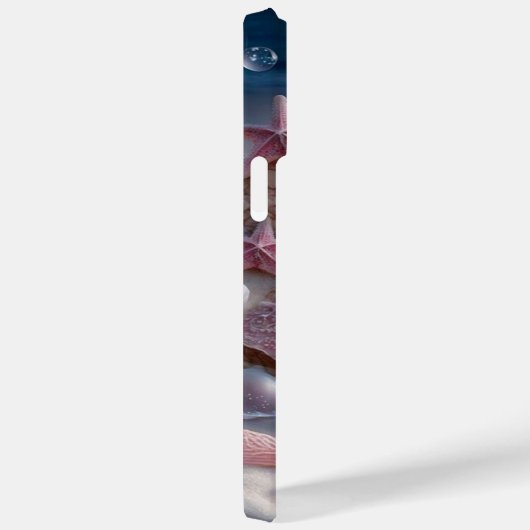 Beach Shells Trendy Modern Girly Personalized Name Case-Mate iPhone Case (Achterkant / Rechts)