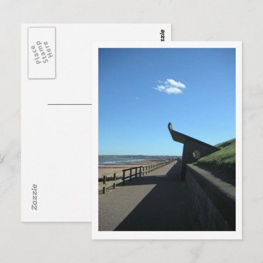 Beach Shelter Briefkaart (Voorkant / Achterkant)