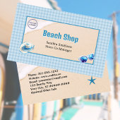 Beach Shop Gingham Zonnebril Pet Sand Gingham Visitekaartje