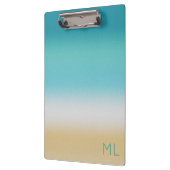 Beach Shore Abstract Bay Wave Surf Gift Klembord (Links)