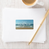 Beach Shore naamlabels Etiket (Insitu)