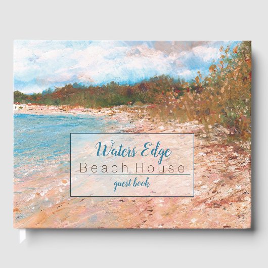 Beach Shore Painting Vakantiehuis Gastenboek (Voorkant)
