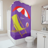Beach Shower Curtain Douchegordijn (In situ)