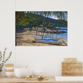 Beach side at Leverick Bay Resort & Marina, Poster (Keuken)