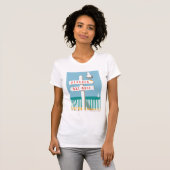 Beach Sign Post T-shirt (Voorkant volledig)