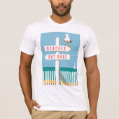 Beach Sign Post T-shirt (Voorkant)
