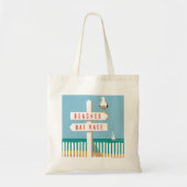 Beach Sign Post Tote Bag (Voorkant)
