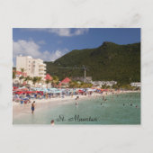 Beach Sint Maarten, Sint Maarten Briefkaart (Voorkant)