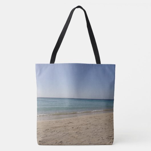 Beach Sky Sandy Tote Bag (Voorkant)