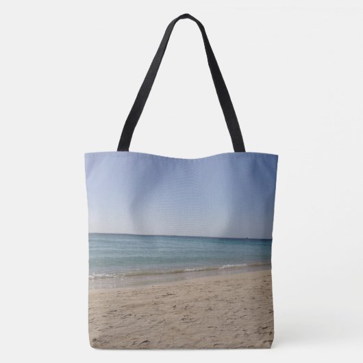 Beach Sky Sandy Tote Bag (Achterkant)