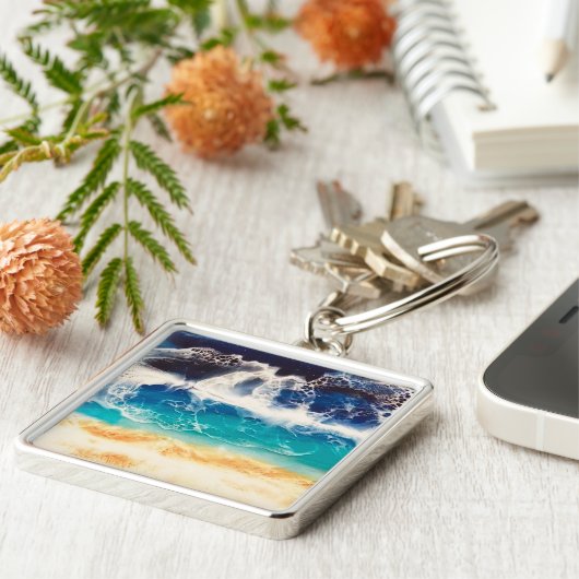 Beach Sleutelhanger (Zijkant)