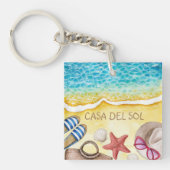 Beach Sleutelhanger (Voorkant)