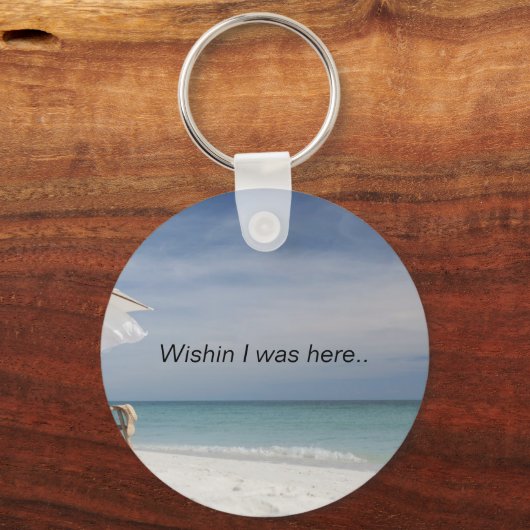 Beach Sleutelhanger (Voorkant)