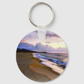 Beach Sleutelhanger Wedding Favor (Voorkant)