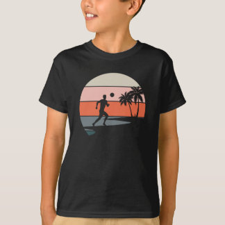 Beach Soccer Sport Retro Gift T-shirt