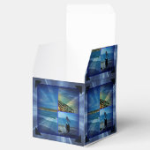 Beach Sparkle Photo Collage Bedankdoosjes (Geopend)