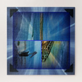 Beach Sparkle Photo Collage Legpuzzel (Horizontaal)