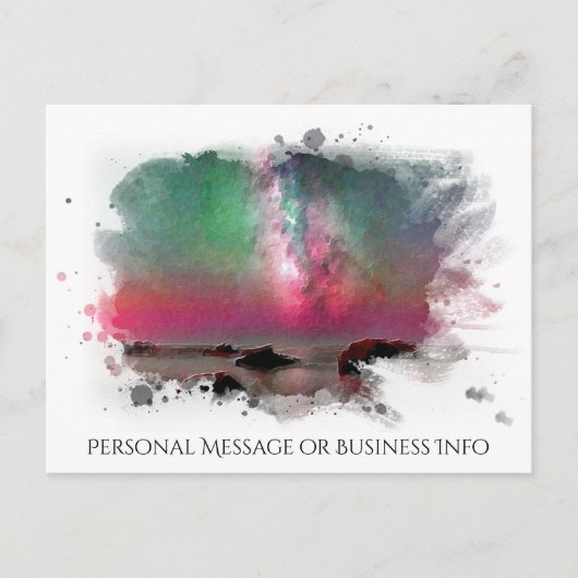 *~* Beach Spiaggia delle cannelle AP12 Italia Briefkaart (Voorkant)