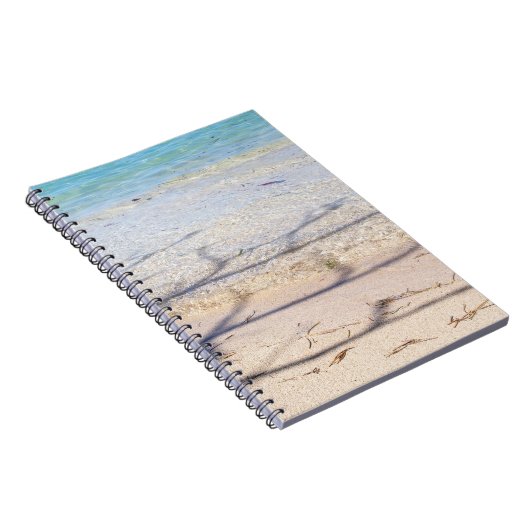 Beach Spiral Photo Notebook Notitieboek (Rechterzijde)