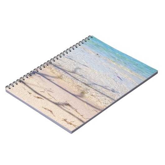 Beach Spiral Photo Notebook Notitieboek (Linkerzijde)