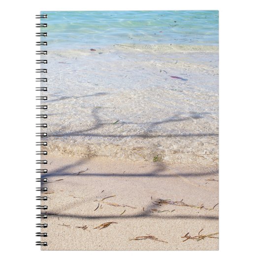 Beach Spiral Photo Notebook Notitieboek (Voorkant)