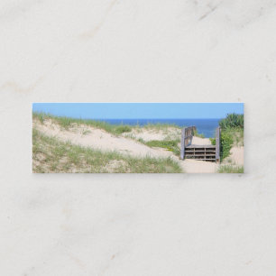 Beach Stappen Mini Visitekaartje
