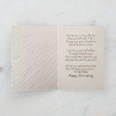 Beach Starfish 27th Jubileum Kaart (Binnen)