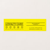 Beach Starfish, Beautician, Loyalty Card Visitekaartje (Binnenkant ongevouwen)