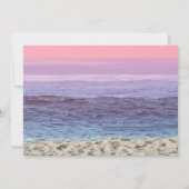 Beach Starfish Brunch & Bubble Vrijgezellenfeest Kaart (Achterkant)