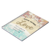 Beach Starfish Sea shells Notitieboek (Linkerzijde)