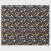 Beach steentjes inpakpapier (Vlak)