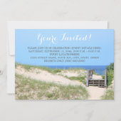 Beach Steps-uitnodigingen Kaart (Voorkant)