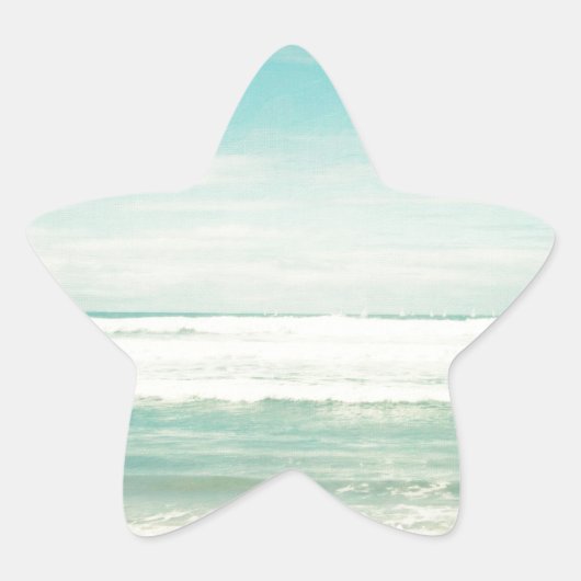 Beach Ster Sticker (Voorkant)