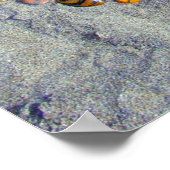 Beach Stone Peace Sign Poster (Hoek)