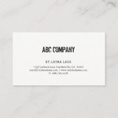 Beach Stone Rock Driftwood Visitekaartje (Achterkant)