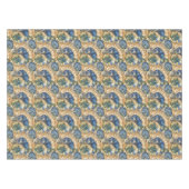 Beach Stone Zee Glass en Seashell Mozaïek Tafelkleed (Voorkant (Horizontaal))