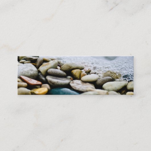 Beach Stones Mini Visitekaartje (Voorkant)